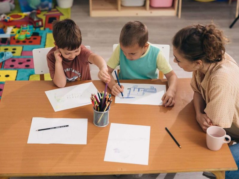 Umidificazione per asili e scuole