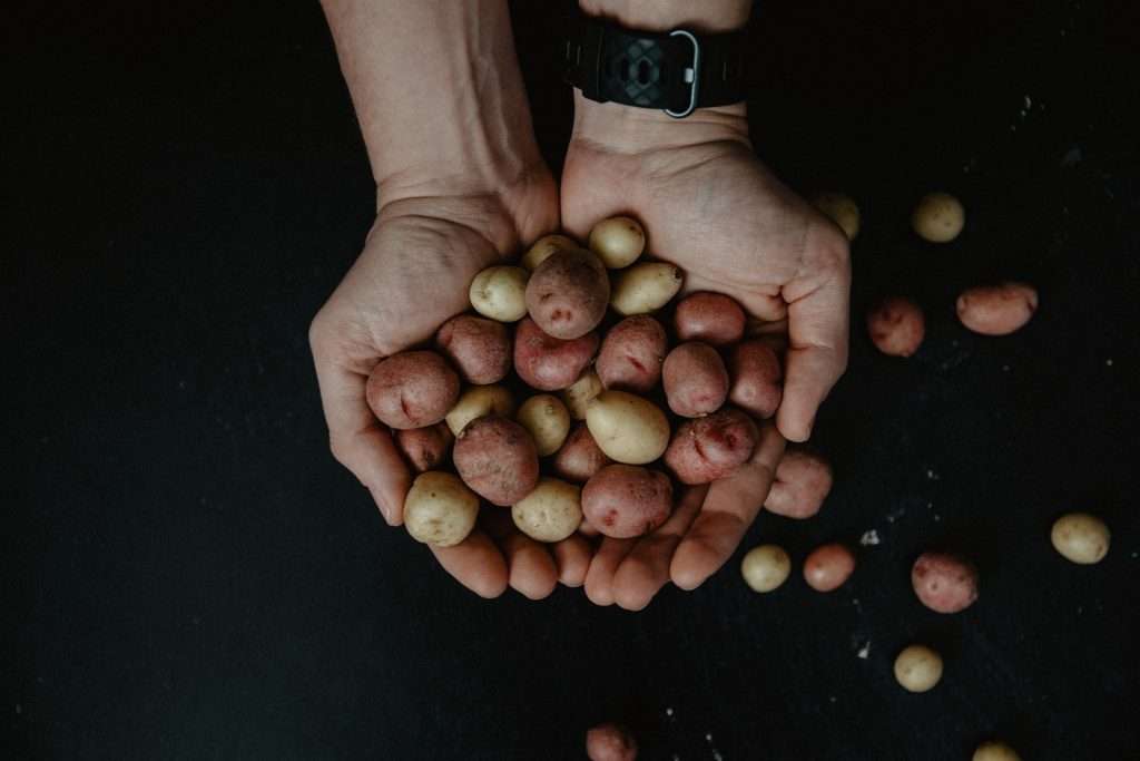 Umidità idonea per le patate